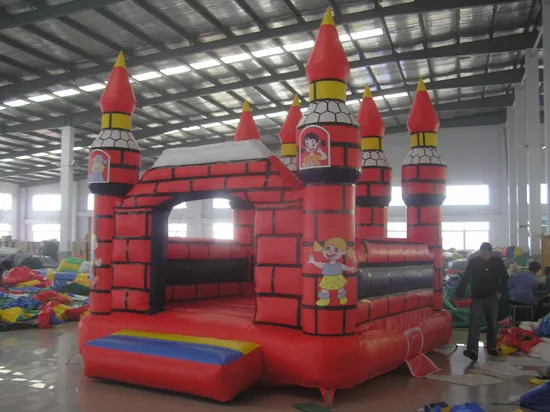 子供幼稚園ジャンプハウス遊園地用インフレータブル用心棒城