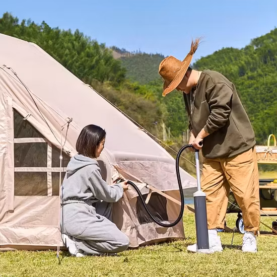 キャンプ用屋外軍軍事インフレータブルテント